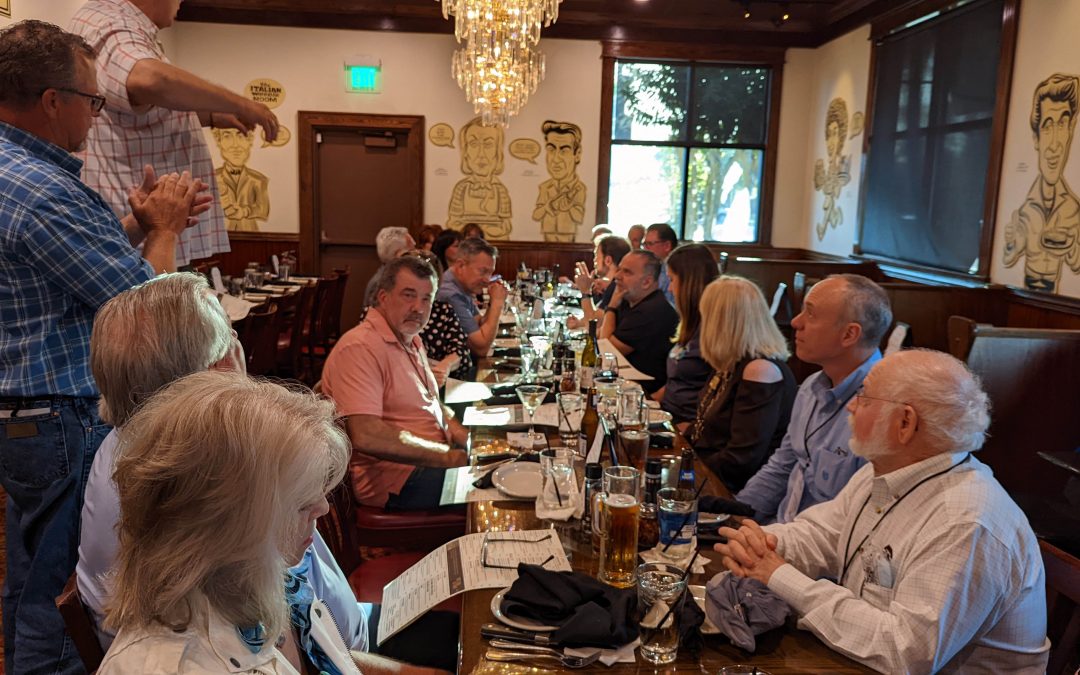 Liberty Press/Advice Local sponsored dinner at the 2022 print and online directory convention